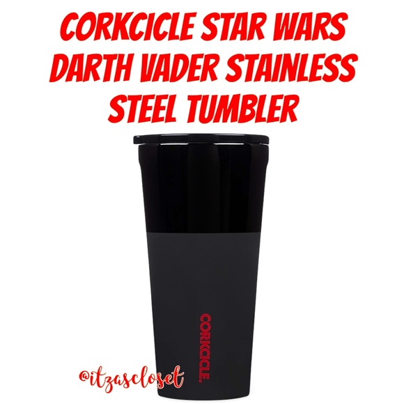 Darth Vader Stainless Steel Tumbler by Corkcicle – Star Wars NWT - Picture 1 of 6